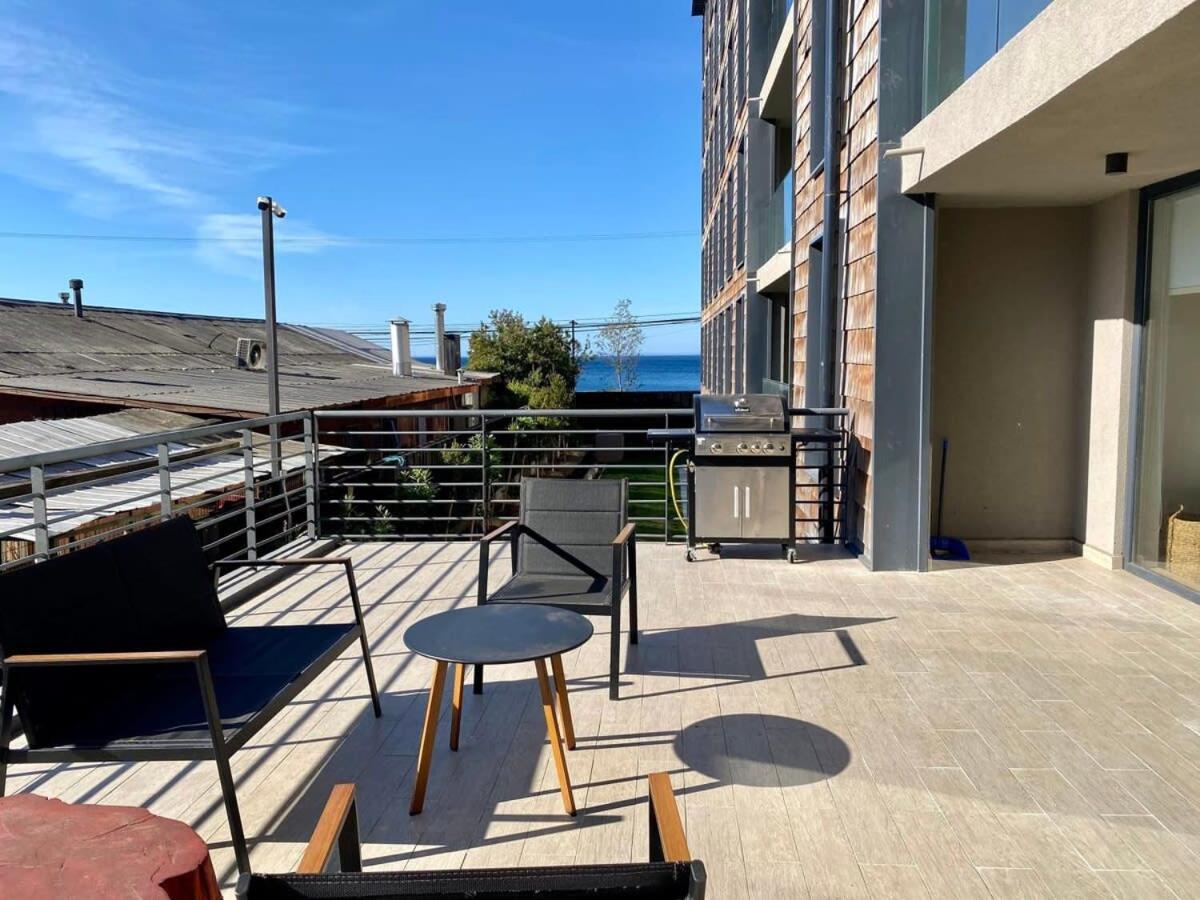 Apartament Depto 2D2B Frente A La Costanera Piscina Temperada Servicio Hom 0401 Puerto Varas Zewnętrze zdjęcie