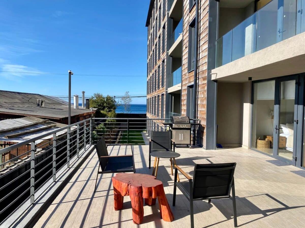 Apartament Depto 2D2B Frente A La Costanera Piscina Temperada Servicio Hom 0401 Puerto Varas Zewnętrze zdjęcie